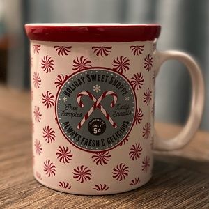DesignPac Holiday Sweet Shoppe Candy Cane Christmas Oversized‎  Mug 20oz